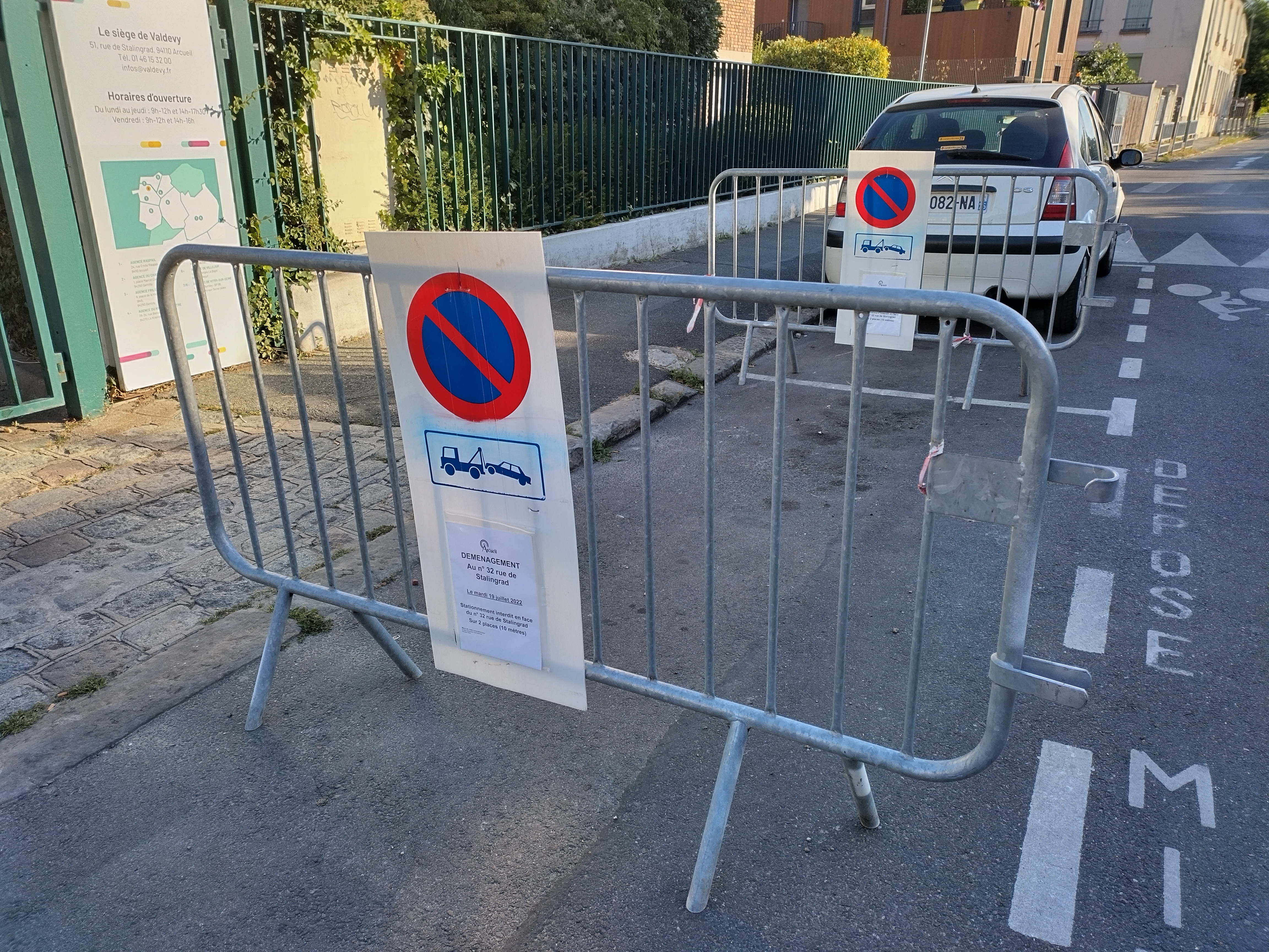 autorisation de stationnement pour déménager sur paris