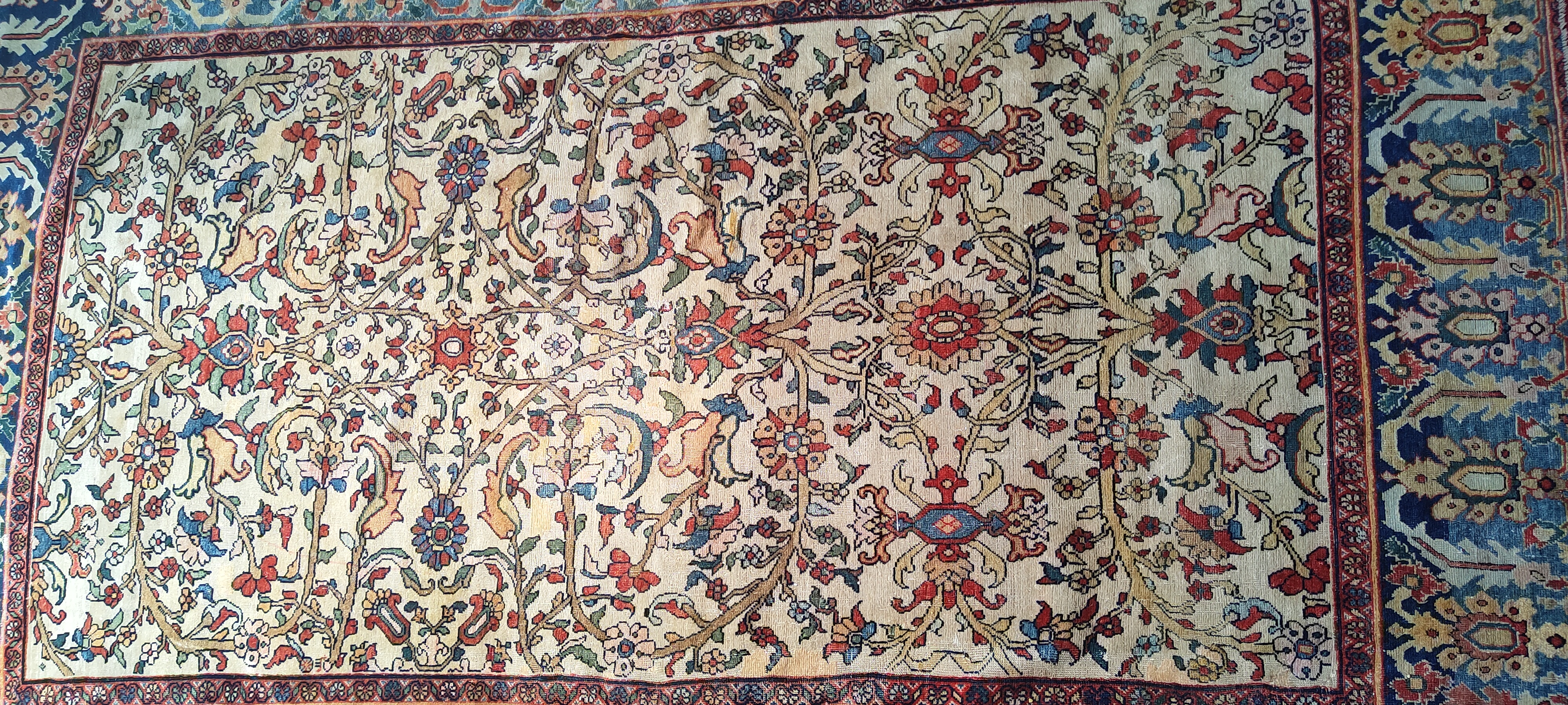 tapis iran fait main